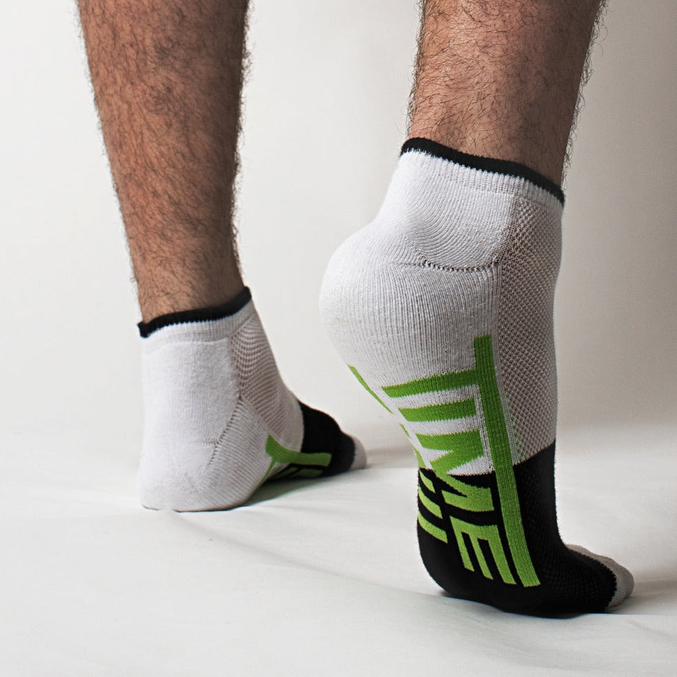 Classic Ankle Socks In Black & White